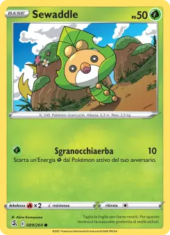 Sewaddle, Colpo Fusione No. 9 Normal