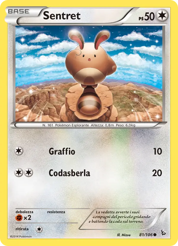 Sentret, Fuoco Infernale Nº 81