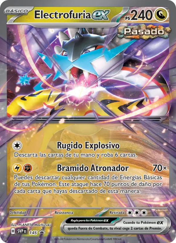 Electrofuria ex, SVP Black Star Promos No. 145