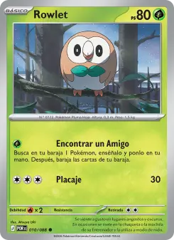 Rowlet, Equilibrio Perfecto No. 010 Normal