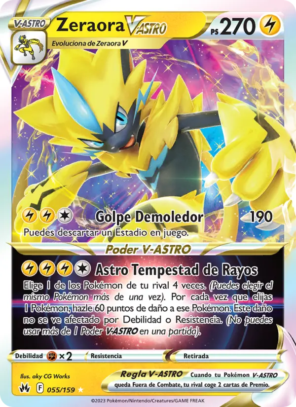 Zeraora V-ASTRO, Cenit Supremo No. 055