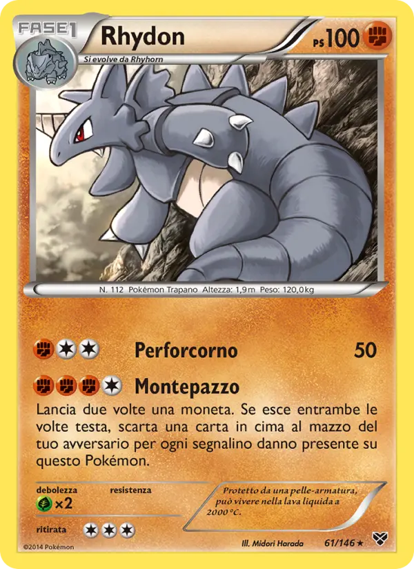 Rhydon, XY No. 61