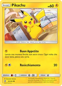 Pikachu, Sintonia Mentale Nº 55 Normal