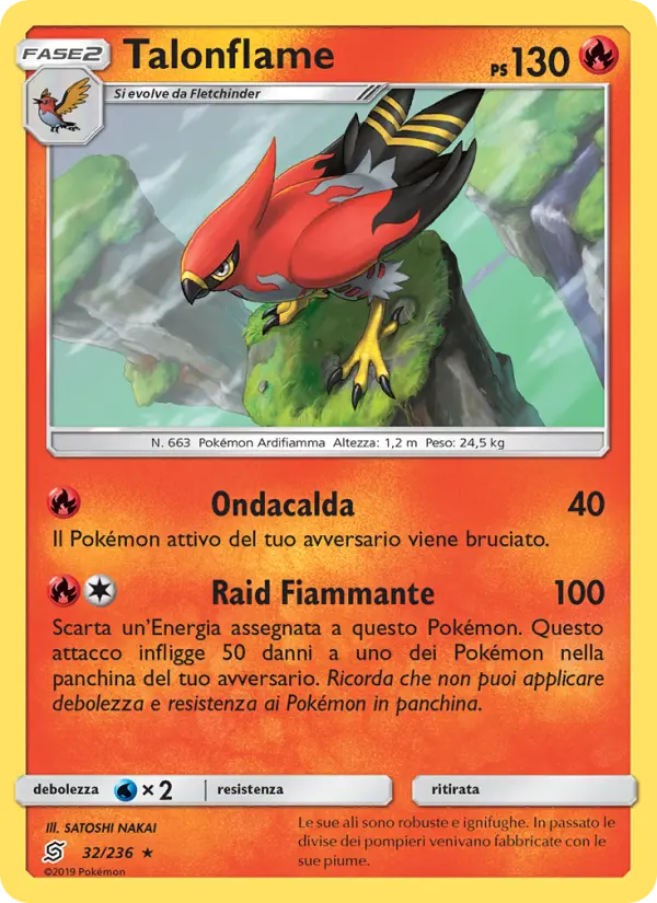 Talonflame, Sintonia Mentale No. 32
