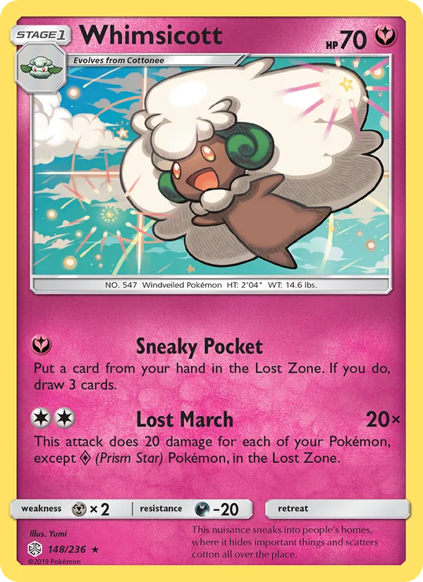 Whimsicott, Cosmic Eclipse No. 148