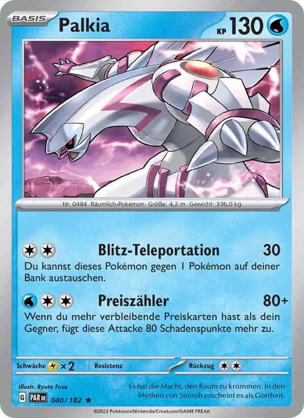 Palkia, Paradoxrift No. 040