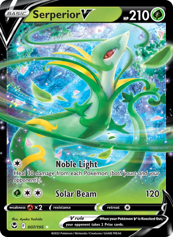 Serperior V, Silver Tempest No. 007