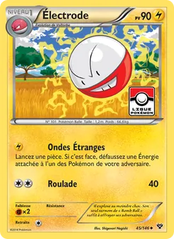 Électrode, XY No. 45 Normal