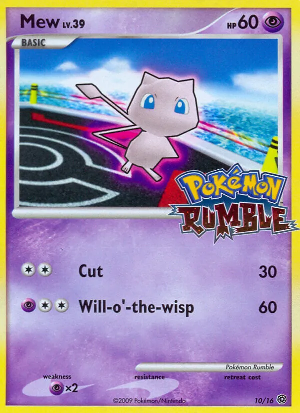Mew, Pokémon Rumble No. 10
