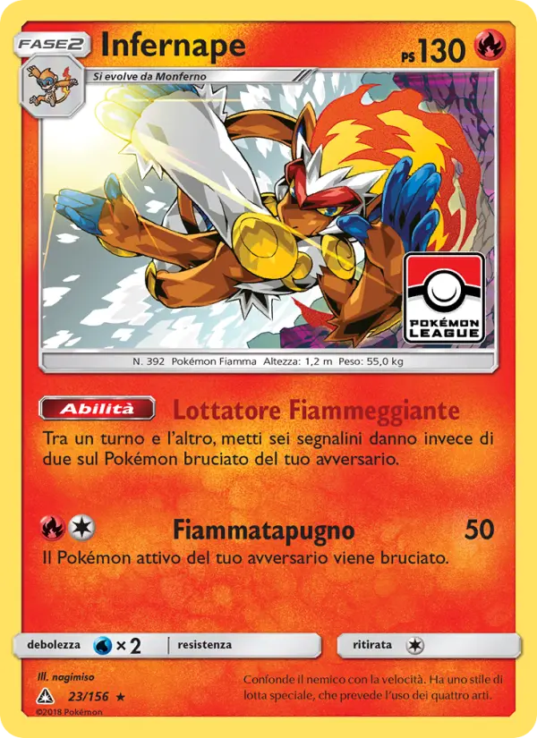 Infernape, Ultraprisma No. 23