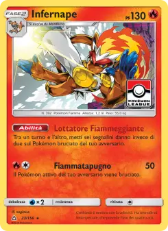 Infernape, Ultraprisma No. 23 Normal