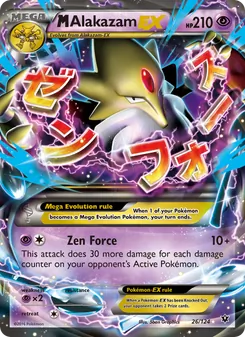 M Alakazam EX, Fates Collide Nº 26 Normal