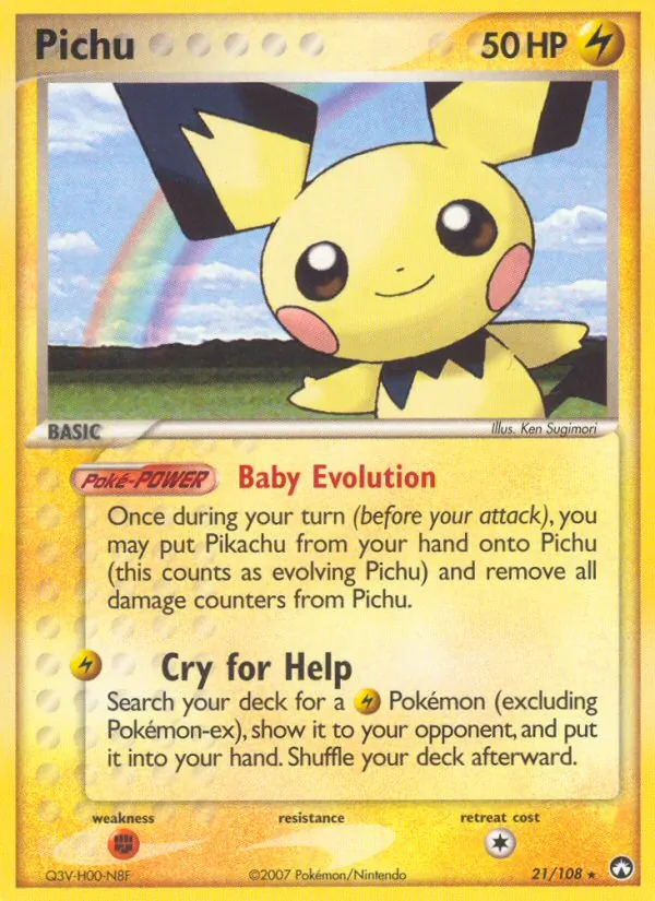 Pichu, Power Keepers Nº 21