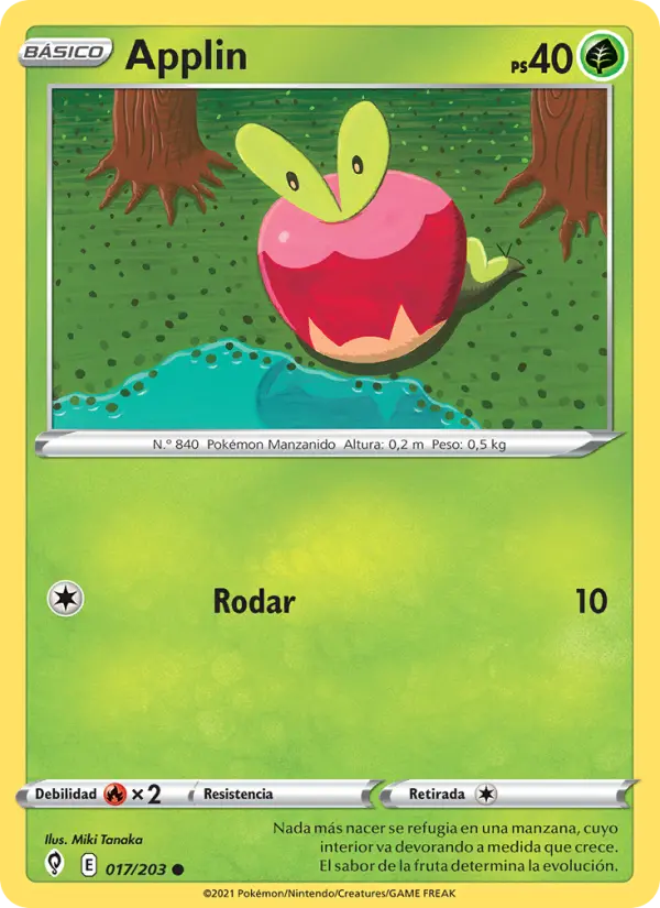 Applin, Cielos Evolutivos No. 17