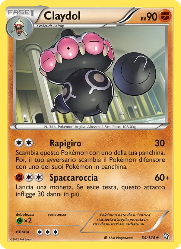 Claydol, Stirpe dei Draghi No. 64