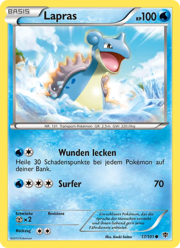 Lapras, Plasma-Blaster No. 17
