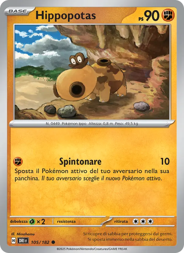 Hippopotas, Rivali Predestinati No. 105