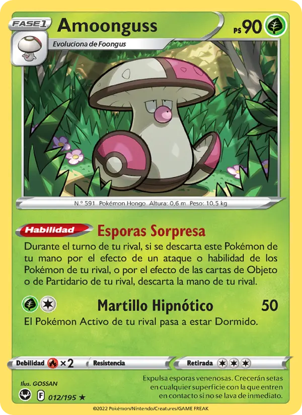 Amoonguss, Tempestad Plateada No. 012