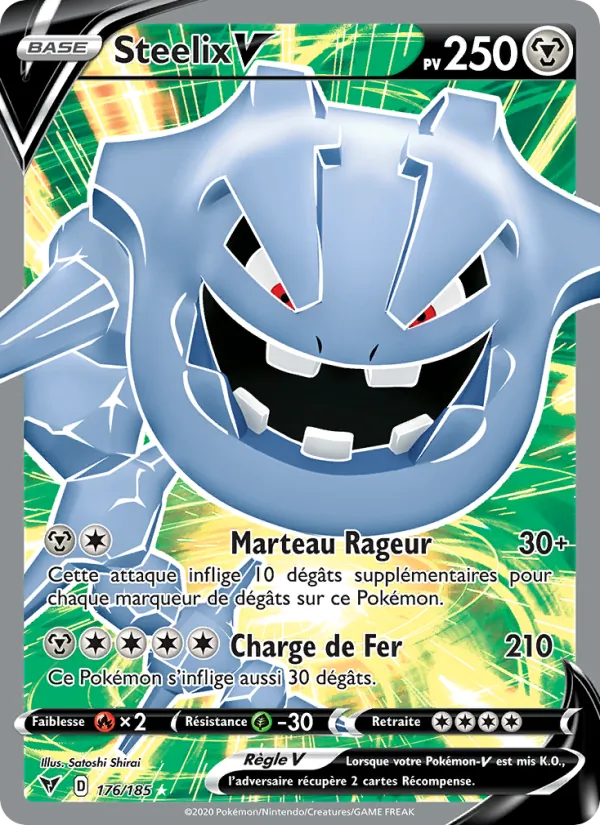 Steelix V, Voltage Éclatant No. 176