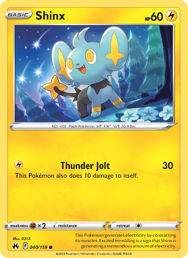 Shinx, Crown Zenith No. 040