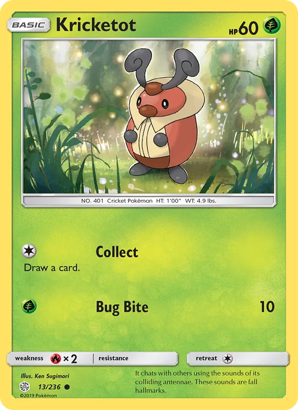 Kricketot, Cosmic Eclipse Nº 13