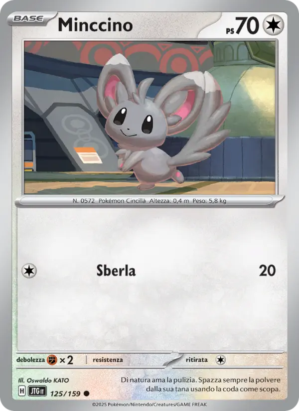 Minccino, Avventure Insieme No. 125