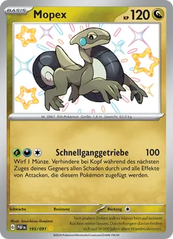 Mopex, Paldeas Schicksale No. 195 Holo