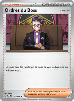Ordres du Boss, Héros Transcendants No. 183 Normal