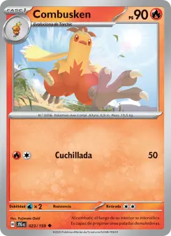 Combusken, Juntos de Aventuras No. 023 Normal