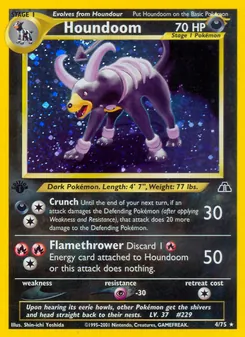 Houndoom, Neo Discovery No. 4