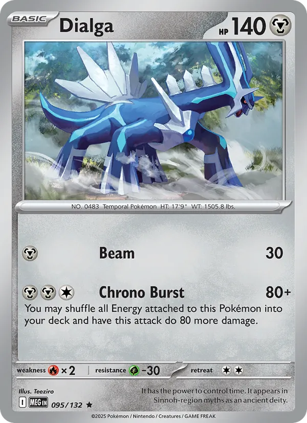 Dialga, Mega Evolution No. 095