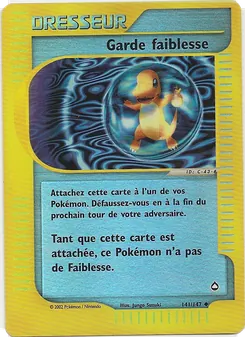 Garde faiblesse, Aquapolis Nº 141 Normal