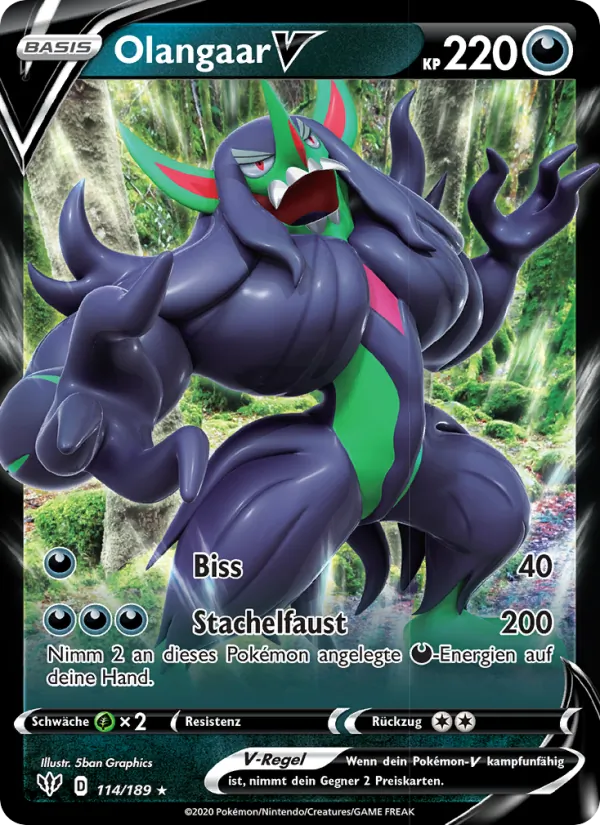 Olangaar V, Flammende Finsternis Nº 114