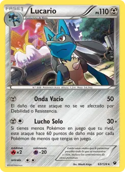 Lucario, Destinos Enfrentados Nº 63 Normal