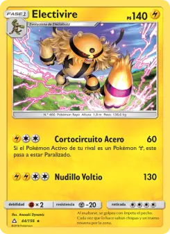Electivire, Ultraprisma Nº 44 Normal