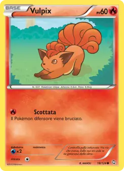 Vulpix, Stirpe dei Draghi No. 18 Normal