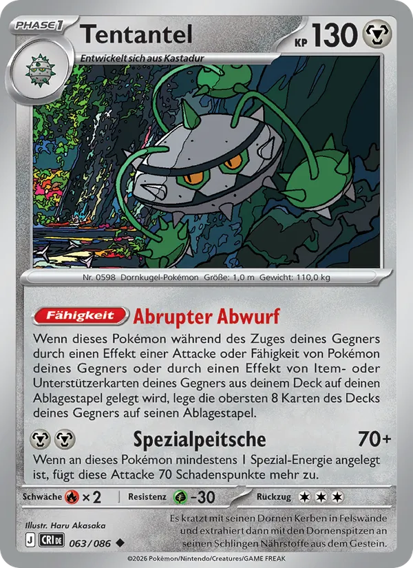 Tentantel, Wachsendes Chaos No. 063
