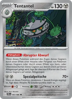 Tentantel, Wachsendes Chaos No. 063 Normal