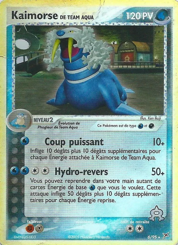 Kaimorse de Team Aqua, EX Team Magma vs Team Aqua No. 6