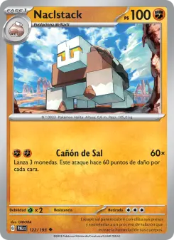 Naclstack, Evoluciones en Paldea Nº 122 Normal