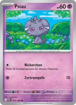 Psiau, Optimale Ordnung No. 033 Normal