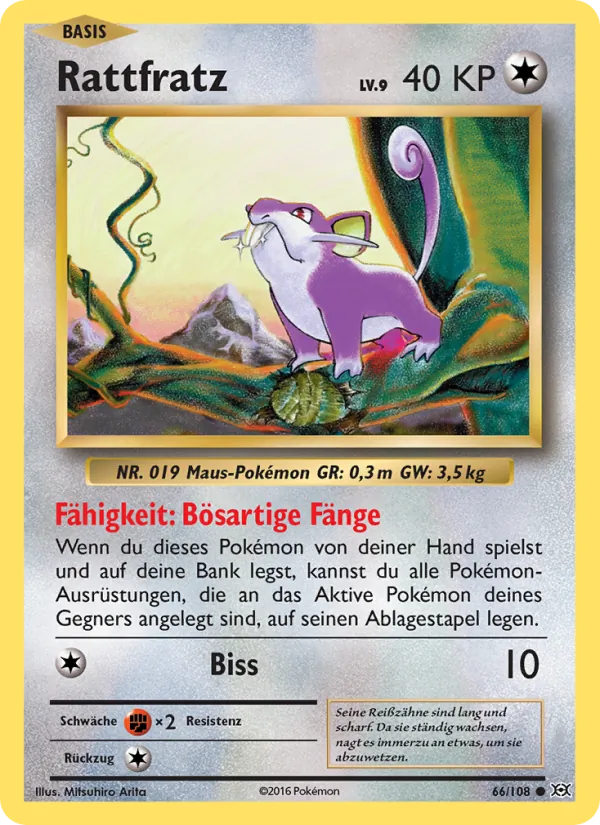 Rattfratz, Evolution No. 66