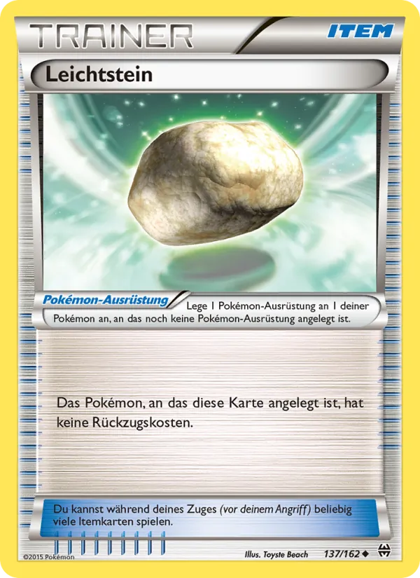 Leichtstein, TURBOstart Nº 137