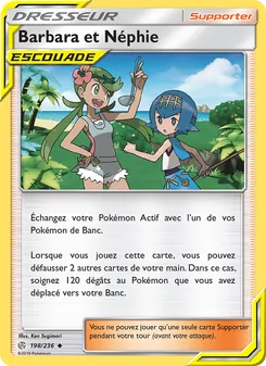 Barbara et Néphie, Éclipse Cosmique Nº 198 Normal