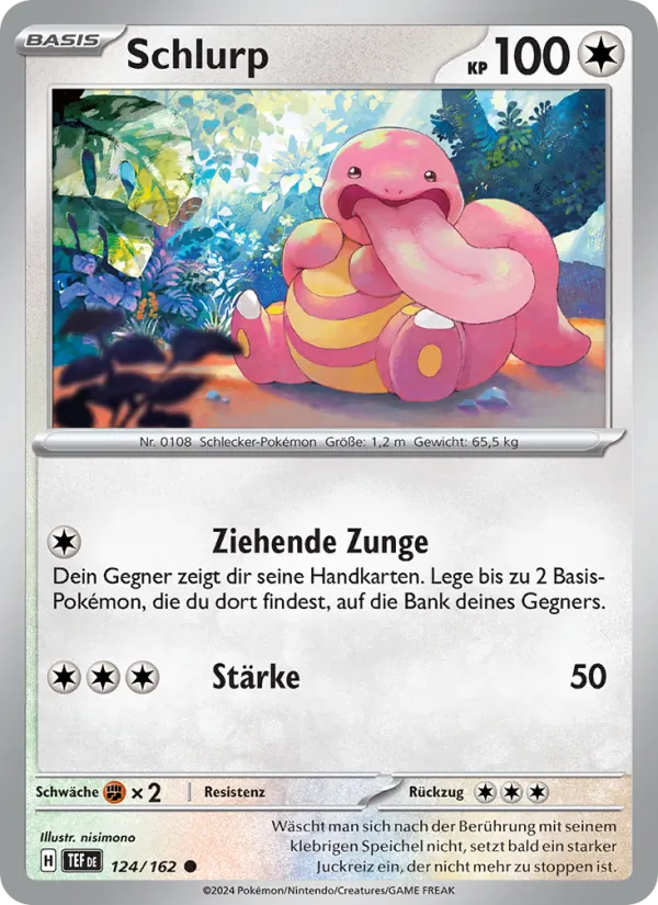 Schlurp, Gewalten der Zeit Nº 124