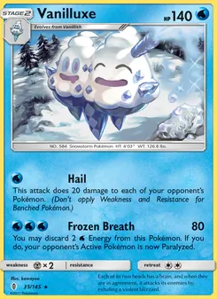 Vanilluxe, Guardians Rising No. 35 Normal