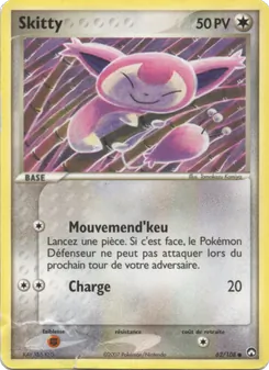 Skitty, EX Gardiens du Pouvoir Nº 62 Normal
