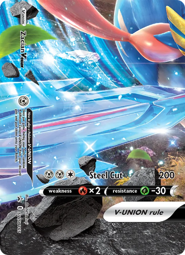 Zacian V-UNION, SWSH Black Star Promos No. SWSH165