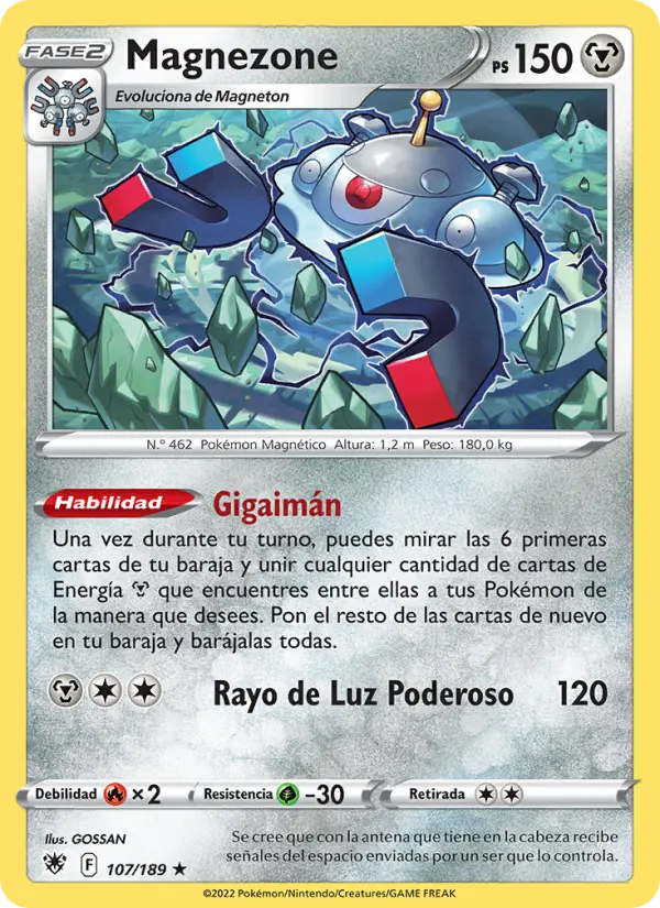 Magnezone, Resplandor Astral No. 107