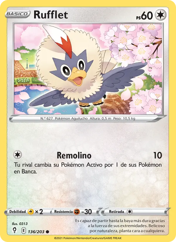 Rufflet, Cielos Evolutivos No. 136